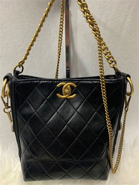 chanel bucket sling bag